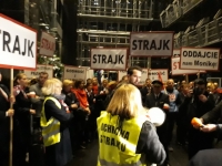 Pierwszy dzień strajku w PLL LOT (18.10.2018)